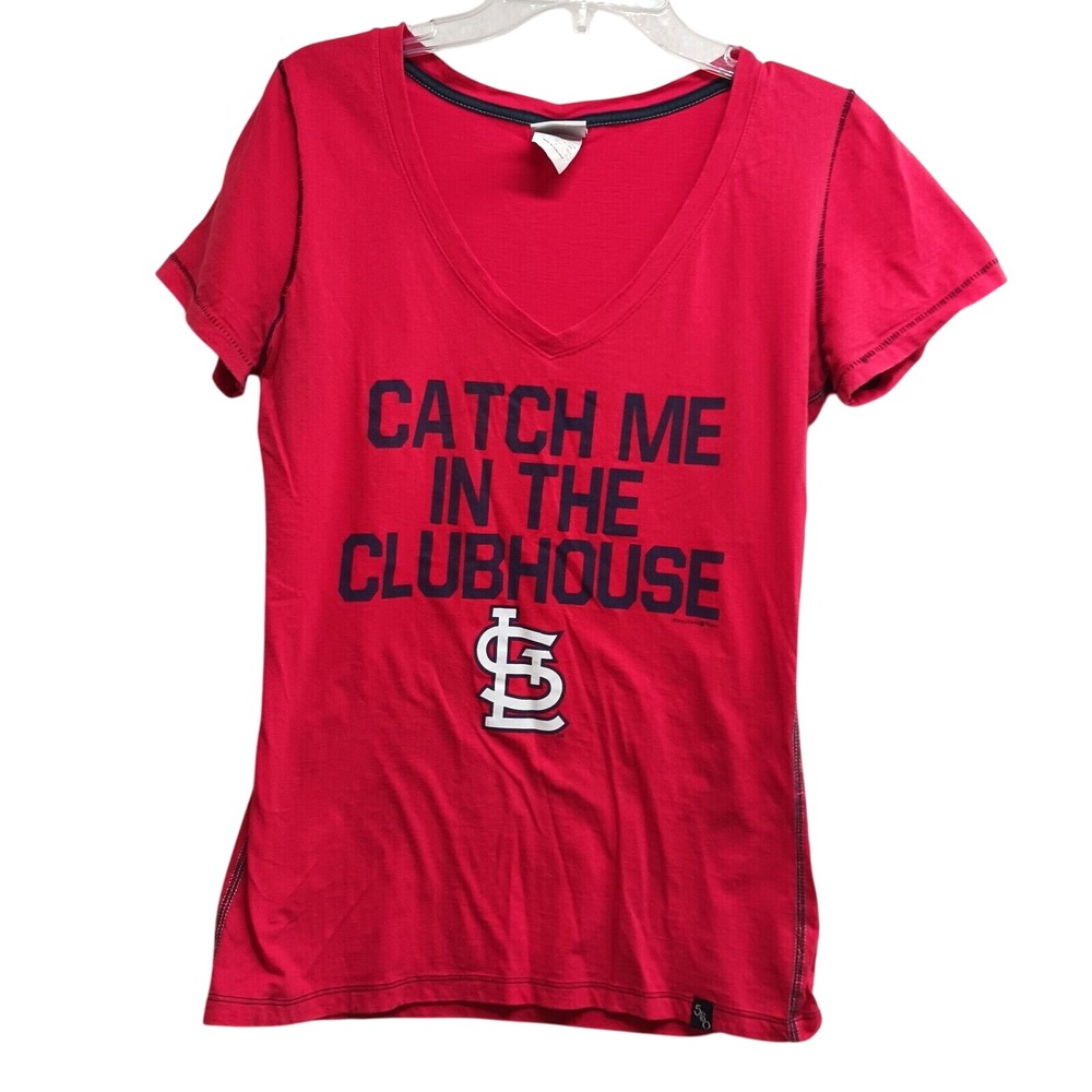 5th & Ocean St. Louis‎ Cardinals MLB Baseball Womens Short sleeve T-shirt size L